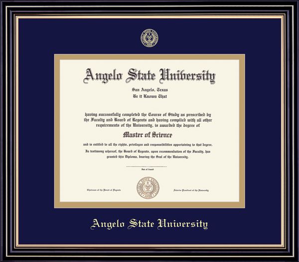Angelo State University 11'' x 14'' Prestige Diploma Frame