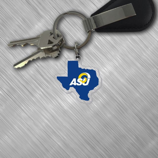Angelo State University Laser Cut Keytag