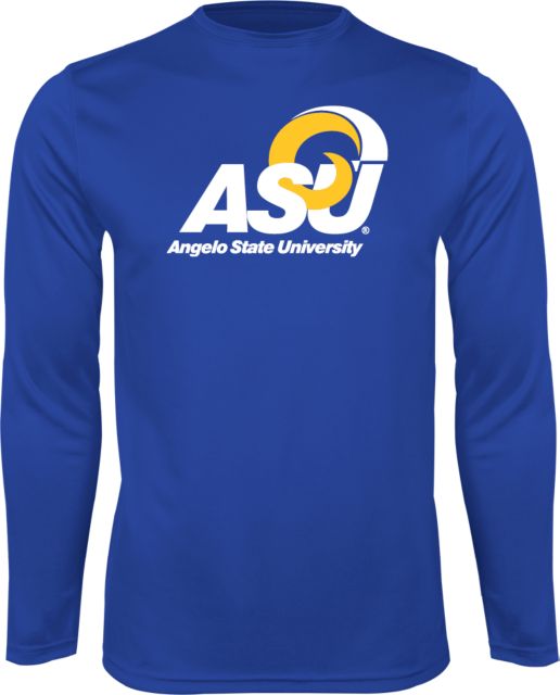 Angelo State Performance Longsleeve Shirt Primary Mark - ONLINE ONLY